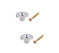 TOYANDONA 2pcs Guitar Pressure String Retainer Buckle Bass Guitar Parts String Tree Retainer Accessories Hook Hanger Round Musical Instrument Easy Install