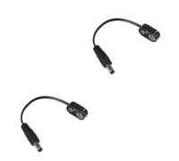 TOYANDONA 2pcs Guitar Supply Cable Mobile Charging Adapter for Effects Pedals Usb Charging for Music Devices Secure Positive Negative Design The Go
