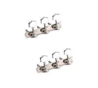 TOYANDONA 2pcs Guitar Tuner Keys Acoustic Guitar Tuning Key Pegs Metal Square Button A String Tuning Peg and Machine Head String