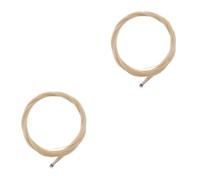 TOYANDONA 2pcs Hair for Violin Cello and Erhu Bows Bow Hair for Skill Levels Genuine Mongolian Quality for Violinists Violists Cellists and Erhu Players