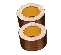 TOYANDONA 2pcs Hamster Sand Bath Box with Dual Function Bath Tub and Litter Pan for Small Pets Gerbil Chinchilla Rodent Private Bathing and Toilet Space Transparent Container