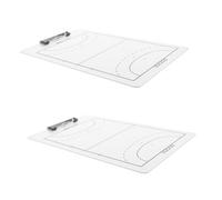 TOYANDONA 2pcs Handball Tactical Board Dry Erase Clipboards for Match Strategy Weather Resistant Portable Whiteboards for Handball Training and Game Planning