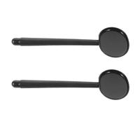 TOYANDONA 2Pcs Handheld Plastic Eye Occluder Test Cover for Vision Examination Multi-Function Visual Covers with Sunken Design Practical Eye Shields for Family School Hospital Use