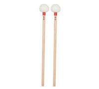 TOYANDONA 2pcs Handle Drumsticks Percussion Hammers Felt Drumsticks for Timpani Snare