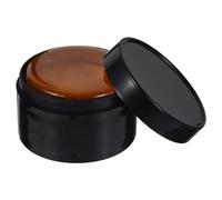 TOYANDONA 2pcs Handmade Resin Violin Bow Rosin Low Dust for Violin Cello Erhu Bowed String Instruments in Black Resin