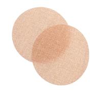 TOYANDONA 2Pcs Heat-Resist Cloth Light Diffuser Cover Replacement Lampshade for Ceiling Lights Anti-Dazzle Eye Protection Soft Glow Filter Suitable for Round Fixtures