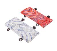 TOYANDONA 2pcs Heat-resistant Cloth Teapot Handle Covers Anti-scalding Protective Sleeves for Hot Kettle Handles Decorative Insulation Grip for Tea Pots Suitable for Kitchen Use and Cooking