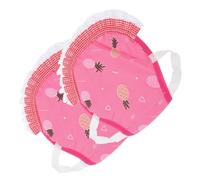 TOYANDONA 2pcs Hen Back Protector Jacket with Elastic Straps Adorable Chicken Clothes for Hens for Backyard Chicken Keepers Includes Fashionable Vest Design