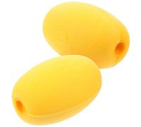 TOYANDONA 2pcs High Density Eva Oval Fishing Float Buoys 96x145x20mm 93g Multipurpose Water Floating Balls for Deep Water Fly Fishing and Pool Use