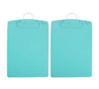 TOYANDONA 2pcs Hospital Document Clipboard with Hook, Plastic A4 Clipboard | Heavy Duty Nurse Clipboard for Hospital Records, Easy Access to Patient Chart, Essentials for Doctors Clinical Stations