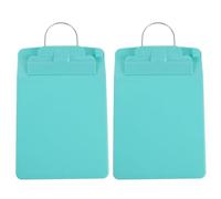 TOYANDONA 2pcs Hospital Document Clipboard with Hook, Plastic A5 Clipboard | Heavy Duty Nurse Clipboard for Hospital Records, Easy Access to Patient Chart, Essentials for Doctors Clinical Stations