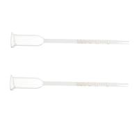 TOYANDONA 2pcs Hydrometer Wine Measuring Device for Dry White Wine Alcohol Concentration Test Accurate Home Brewing Supplies Beer Measure Tool
