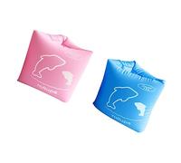 TOYANDONA 2Pcs Inflatable Arm Floating Band for Pink Safety Swimming Sleeves for Beginners Comfortable Design for Play for Swimming Pool Accessories