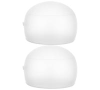 TOYANDONA 2pcs Inflatable Hat Shaper Support for Baseball Caps round Hat Rack Insert and Storage in Closet Or Travel