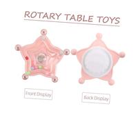 TOYANDONA 2pcs Interactive Star Shape Parrot Spinner with Sound for Cage Mounted Play Funny Chewing and Exercise Bird for Parakeets Cockatiels and Parrots to Reduce Boredom and Anxiety