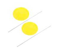 TOYANDONA 2pcs Juggling Plates Set with Sticks Lightweight Circus Skills Training for Boys Indoor Outdoor Performance and Skill Development