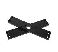 TOYANDONA 2Pcs Kayak Fishing Rod Holder Mounting Base Lightweight Plastic Brackets for Canoe Boat Stable Support Easy Installation for Lakes Rivers Oceans