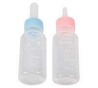 TOYANDONA 2pcs Kitten Nursing Bottle Puppy Bottles Simplifies Feeding Process Easy to Use Pp Silicone Material for Newborn Feeding Cats Lambs Pet Owners