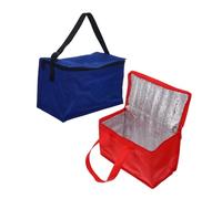 TOYANDONA 2Pcs Large Capacity Insulated Lunch Bags Portable Bento Food Storage Pouch Thermal Carrying Cooler for Outdoor Picnic Camping Office