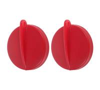 TOYANDONA 2pcs Magnetic Safety Key for Treadmill Replacement Lightweight Plastic Emergency Stop Switch Button Style with Large round Shape for Running Machine Accessories