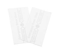 TOYANDONA 2pcs Manual Fire Alarm Switch Cover, Fire Alarm Cover Glass Break Replacement Panel with Markings for Emergency Situations, Easy Installation, 2 Pack