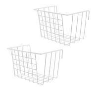 TOYANDONA 2pcs Metal Frame Rabbit Hay Feeder Wall Mounted Hay Racks for Guinea Pig Chinchilla Bunny Sturdy Space Saving Easy to Clean for Pet Feeding