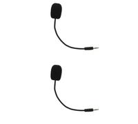 TOYANDONA 2pcs Microphone Headset Wireless Noise-canceling for Live Streaming Stage Performance Gaming Plug and Play