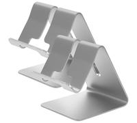 TOYANDONA 2pcs Motion Sensor Phone Stand with Stable Gravity Aluminium Alloy Desktop Mobile Phone Holder Lightweight Sturdy for Travel and Daily Life