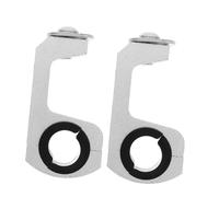 TOYANDONA 2pcs Motorcycle Handguards Clamp Retrofit Bracket for Atv Dirt Bikes Off-road Protection Anti-loosening Mounts with Ergonomic Design for Comfortable Long-distance Riding