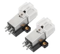 TOYANDONA 2pcs Moving Magnet Cartridge Stylus Needles for At3600l Turntable Record Player Replacement Phonograph Stylus Needle Compatible with Vinyl Record Players