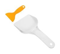 TOYANDONA 2Pcs Multifunctional Freezer Ice Scraper Thick Frost Remover Scoop for Refrigerator and Freezer Handheld Ice Shovel with Smooth Surface for Efficient Defrosting and Removal