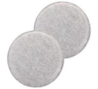 TOYANDONA 2Pcs Needle Felting Seats Cushion Wool Felt Chair Pads High Temperature Resistant Sturdy Round Decorative Cushions for Office and Dining Chairs