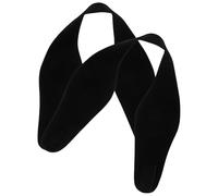 TOYANDONA 2pcs Neoprene Swimming Headbands for Bathing and Diving with Adjustable Size and Easy to Clean Design, Black Swim Ear Protection Headband for Swimmers and Beginners