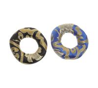 TOYANDONA 2pcs Nepalese Singing Bowl Cushions Cotton Fabric Pads 8cm Diameter Random Colors for Sound Bowls Meditation Cushions Meditation Instruments