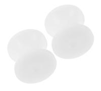 TOYANDONA 2pcs Nylon Yacht Bow Anchor Roller for Secure Anchor Handling and Vessel Safety, Marine Hardware Accessory for Watercraft in Rough Sea Conditions, White 2x1.7in Kayak Boat