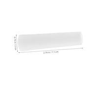 TOYANDONA 2pcs Outdoor Umbrella Tip Caps Replacement for Long Pole Patio Umbrellas and Walking Sticks White Protective Cover with Construction for Enhanced Grip and Safety