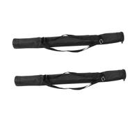 TOYANDONA 2pcs Oxford Cloth Baseball Bat Storage Bags with PU Leather Accents Long Carry Case for Softball Martial Arts Sword Billiard Cue Multi-Functional Hardware Tools Organizer