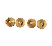 TOYANDONA 2pcs Pair of Belly Dance Finger Cymbals Zills Texture Pattern Sound Elastic Band