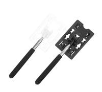 TOYANDONA 2pcs Parking Card Extender Stick for Nfc and Ic Cards Retractable Design with Reinforced Clamp Compact One-hand Use for Parking Toll and Campuses