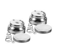 TOYANDONA 2pcs Pasta Maker Knob Replacement Handle with Smooth Edges for Safe Handling Noodle Machine Part Beginner-Friendly Simple Operation