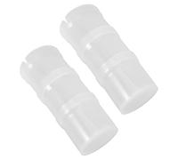 TOYANDONA 2pcs Pastry Piping Bag Holder Stand for Cake Decorating Clear Translucent Support Rack Suitable for Holding Icing Bags for Baking and Cupcake Decoration