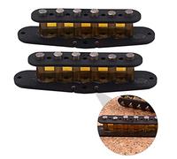 TOYANDONA 2pcs Pickup Bobbin Humbucker Slug Bobbin Cover Accessory for Single Coil Pickup Guitar Coil Accessories