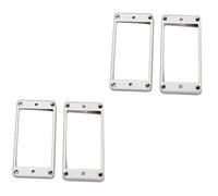 TOYANDONA 2pcs Pickups Frame Curved Humbucker Cover Plate for Electric Guitar Mounting Rings for Guitar Gear Accessories and Achieving Classic Sound Pickup
