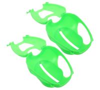 TOYANDONA 2pcs Pigeon Injection Holder Fixed Mount Feeding Tool for Bird Care Ergonomic Design Safe Sturdy Construction Versatile Medication Feeding Green