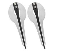 TOYANDONA 2Pcs Portable Russian Jaw Harp Mini Metal Mouth Harp for Beginners Traditional Compact Instrument Suitable for Adults and Stage Performance