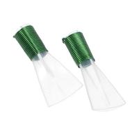 TOYANDONA 2pcs Professional Plastic Suona Whistle Replacement Mouthpiece Durable Resin Suona Reed Accessory with Pure Tone and Powerful Sound for Chinese Musical Instrument Practice and