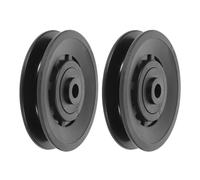 TOYANDONA 2Pcs Pulley Sleeve for Fitness Equipment Noise Reducing Protective Cover Compatible with Various Gym Equipment Models Easy Installation Pulley Wheel Accessory