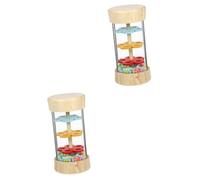 TOYANDONA 2pcs Rain Sound Maker Toy Rainstick Musical Instrument for Boys and Girls Sensory Development and Early Learning Activity for Indoor and Outdoor Fun