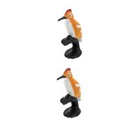 TOYANDONA 2pcs Realistic Plastic Woodpecker Figurine Model Vivid Animal Cognitive for Home and Educational Play Enhances Imagination and Understanding of Woodpeckers
