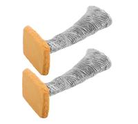 TOYANDONA 2pcs Realistic Resin Tornado Sculpture Miniature Landscaping Decor for Sand Table Micro Landscape Desktop Ornament with Intricate Detailing for Weather Enthusiasts and Collectors